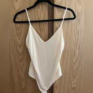 Off white body suit